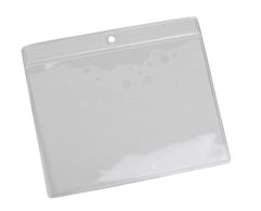 Plastlomme for ID-kort / legitimasjon, 94 * 80 mm