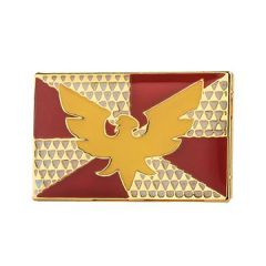 Feather Drag pride emalje pin