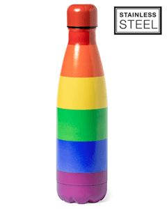 Drikkeflaske 790 ml Pride regnbue i rustfritt stål