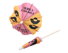 Drikkeparaply med din egen logo