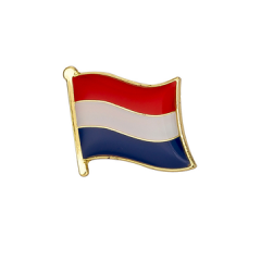 Nederlands flagg emaljepin