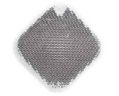 Hard refleks firkant med logo