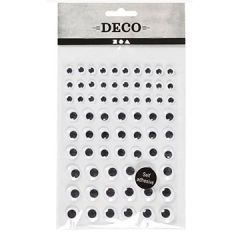  Rullende øyne på ark 