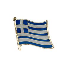 Gresk flagg emalje pin