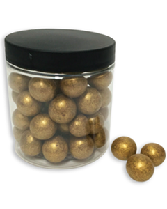 Gull lakriskuler med logo (sjokolade/lakris) 130 g