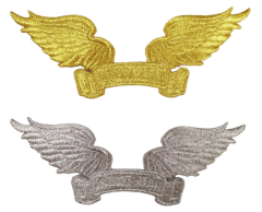 Guld og sølvtråd brodering