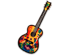 Hippie gitar strykemerke