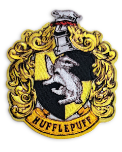 Hufflepuff våpenskjold stoffmerke, Harry Potter