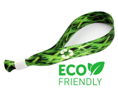 Armbånd av RPET resikulert plast