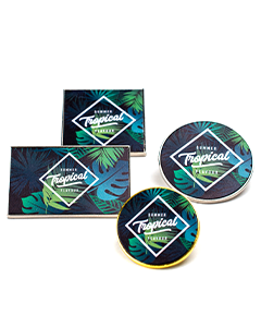 Rask produksjon - UV trykte pinner