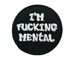 Jeg er helt gal strykemerke