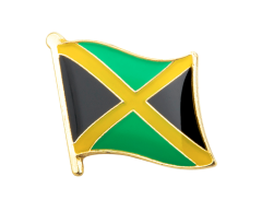 Jamaica flagg emaljenål
