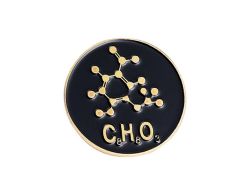 Kaffe formel pin svart