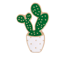 Kaktus potteplante pin32x20mm sukkulent