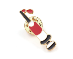 Nålestempel sprøyte pin for sykepleiere 30x10mm