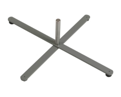 Liten stål korsbase til strandflagg