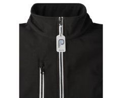 Reflekterende glidelås med trykk