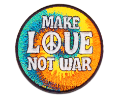 Make love not war rundt strykemerke