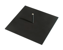 Firkantet base 7,5 kg. - Metallfot til beachflagg