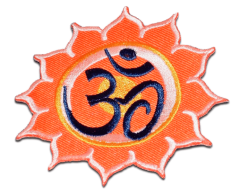 Ohm-symbol strykemerke blomsterdesign