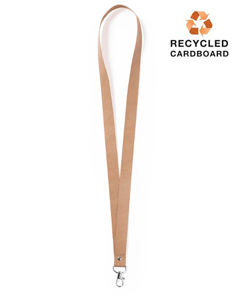 Rustikk nøkkelbånd av papp - uten trykk