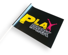 Papirflagg A5 med eget motiv