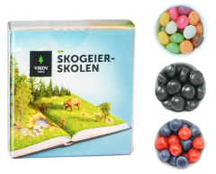 Pastillebokser med logo - Flere smaker