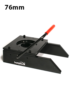 Papirutstanser PRO for 76 mm button-motiver