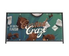 PVC-banner med trykk - egen størrelse