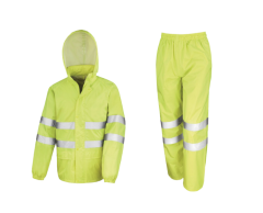 Refleks regntøysett med logotrykk