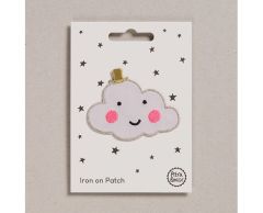 Søt sky med rosa kinn strykemerke