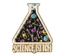 Science, bitch pin - Kjemikolbe for laboratorie 24x29mm