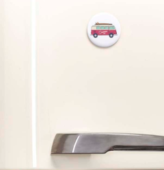 Kjøleskabsmagnet rund