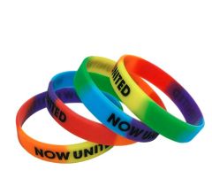 Pride silikone armbånd
