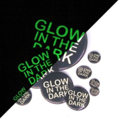 Selvlysende buttons med trykk