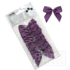Lilla satengsløyfer 5 cm (selvklebende) 12 stk. pakke