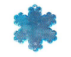 Snowflake hardt refleks anheng med logo