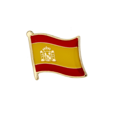 Spania flagg pin
