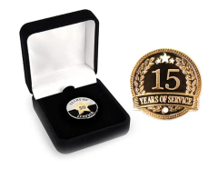 Satengboks for pins - Stor modell 65 x 68 x 28mm