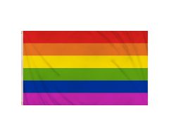 Stort pride-flagg 150 x 90 cm polyester