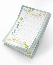 Notesblok A3 og A2 - med eget tryk