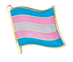 Transseksuell flagg pin