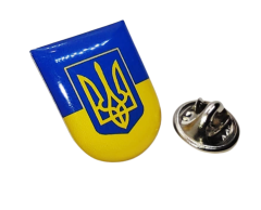 Ukraina statssymbol pin