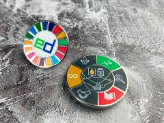 Pins med bærekraftsmålene