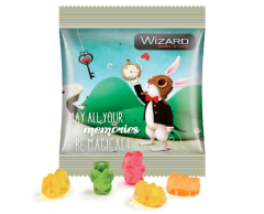 Vingummi bamser med logo – Rask produksjon