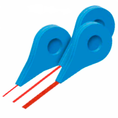 Whiteboard-teip rød 1,5 mm